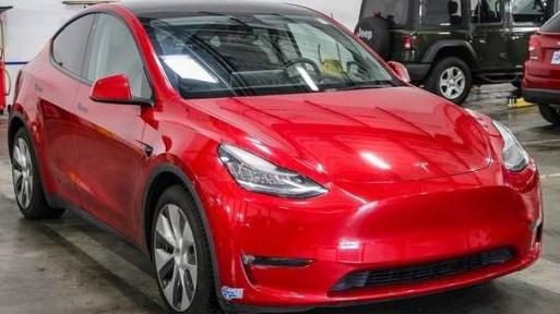 TESLA MODEL Y 2021 5YJYGAEE0MF159102 image